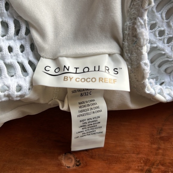 Contours by Coco Reef Suraya One Shoulder Bra Sized One Piece Swimsuit s… - Picture 10 of 13